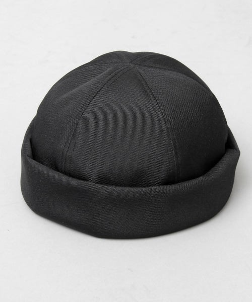 A.M.S.（エーエムエス）の「A.M.S.別注 CORDURAポリエステル ロールキャップ（キャップ・メンズ・ブラック・FREE）」の5枚目の写真
