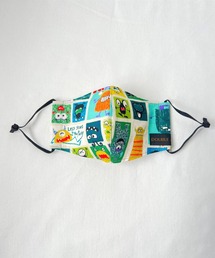 DOUBLE JAPAN（ダブルジャパン）の「DOUBLE JAPAN/ダブルジャパン【日本製】キッズ　呼吸がしやすい立体型マスク(モンスター)（マスク・キッズ）」