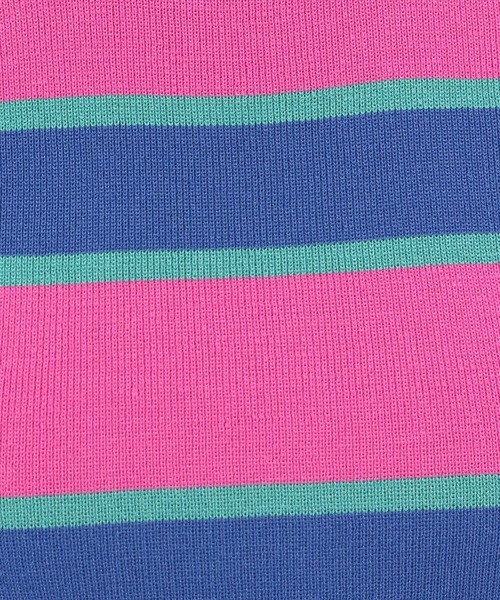 PAGEBOY(ページボーイ)の「マルチボーダーノースリ(タンクトップ・レディース・ピンク/グリーン・FREE)」の10枚目の写真