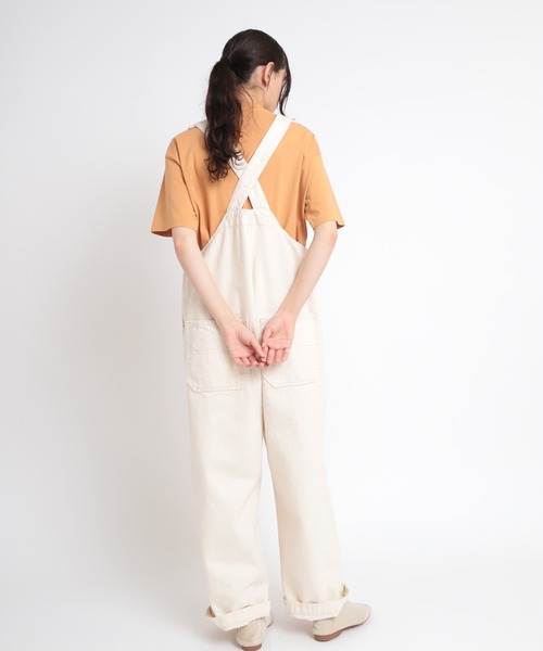 RNA-N（アールエヌエーエヌ）の「M1800 オーガニックコットンプレーンＴ（Tシャツ/カットソー・レディース・オレンジ/チョコ/グレイッシュベージュ/ナチュラル・MEDIUM）」の18枚目の写真