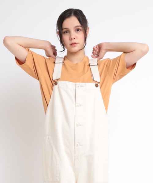 RNA-N（アールエヌエーエヌ）の「M1800 オーガニックコットンプレーンＴ（Tシャツ/カットソー・レディース・オレンジ/チョコ/グレイッシュベージュ/ナチュラル・MEDIUM）」の14枚目の写真