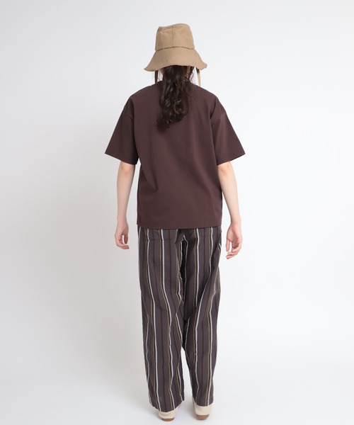 RNA-N（アールエヌエーエヌ）の「M1800 オーガニックコットンプレーンＴ（Tシャツ/カットソー・レディース・オレンジ/チョコ/グレイッシュベージュ/ナチュラル・MEDIUM）」の13枚目の写真