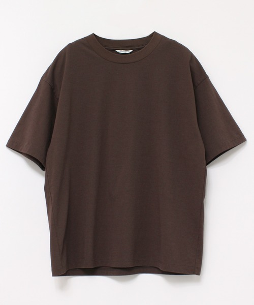 RNA-N（アールエヌエーエヌ）の「M1800 オーガニックコットンプレーンＴ（Tシャツ/カットソー・レディース・オレンジ/チョコ/グレイッシュベージュ/ナチュラル・MEDIUM）」の5枚目の写真
