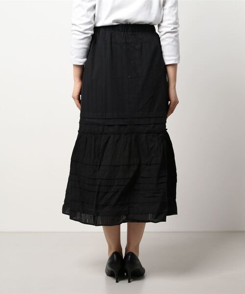 cepo(セポ)の「レースティアードスカート(スカート・レディース・ブラック/オフホワイト・M)」の16枚目の写真