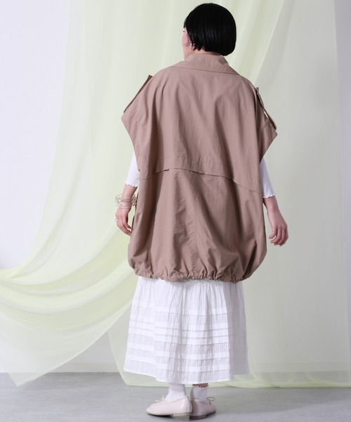 cepo(セポ)の「レースティアードスカート(スカート・レディース・ブラック/オフホワイト・M)」の9枚目の写真