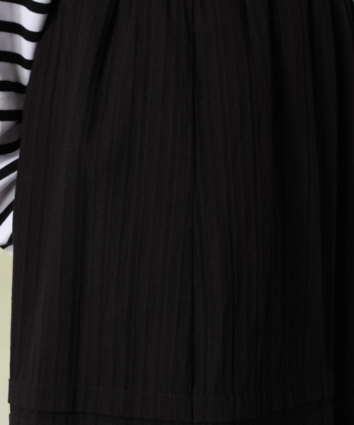cepo(セポ)の「レースティアードスカート(スカート・レディース・ブラック/オフホワイト・M)」の13枚目の写真