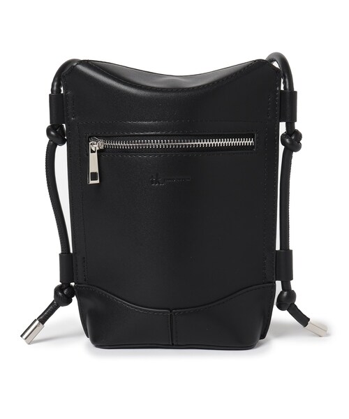 tk.TAKEO KIKUCHI（ティーケータケオキクチ）の「◆バケットショルダー（ショルダーバッグ・メンズ・ブラック/キャメル・00）」の6枚目の写真