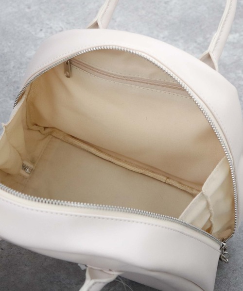 archives（アルシーヴ）の「ミディアムボストン（ボストンバッグ・レディース・ブラック/グリーン/アイボリー・FREE）」の15枚目の写真