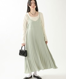 3.3Field Trip／プリーツノースリーブワンピース  2275880