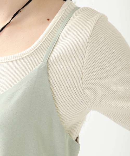 ALAND(エーランド)の「3.3Field Trip/プリーツノースリーブワンピース 2275880(ワンピース・レディース・ブラック/グリーン/ラベンダー・FREE)」の15枚目の写真