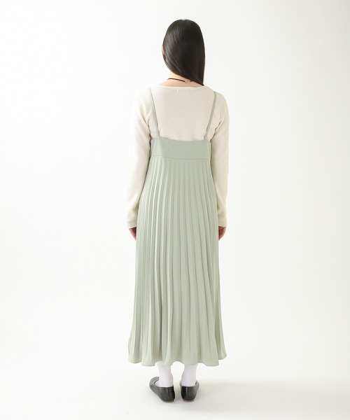 ALAND(エーランド)の「3.3Field Trip/プリーツノースリーブワンピース 2275880(ワンピース・レディース・ブラック/グリーン/ラベンダー・FREE)」の12枚目の写真