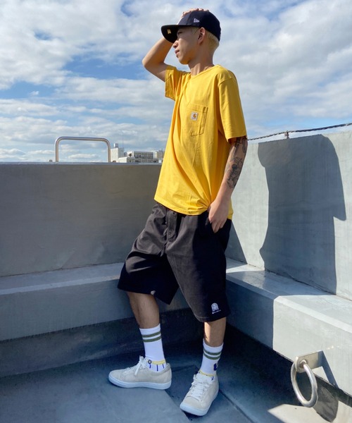 Carhartt WIP（カーハートダブリューアイピー）の「Carhartt WIP/カーハート ダブリューアイピー ショートスリーブ ポケットTシャツ I022091（Tシャツ/カットソー・メンズ・ブラック/イエロー/グリーン/ホワイト・L/XL/M/S）」の16枚目の写真