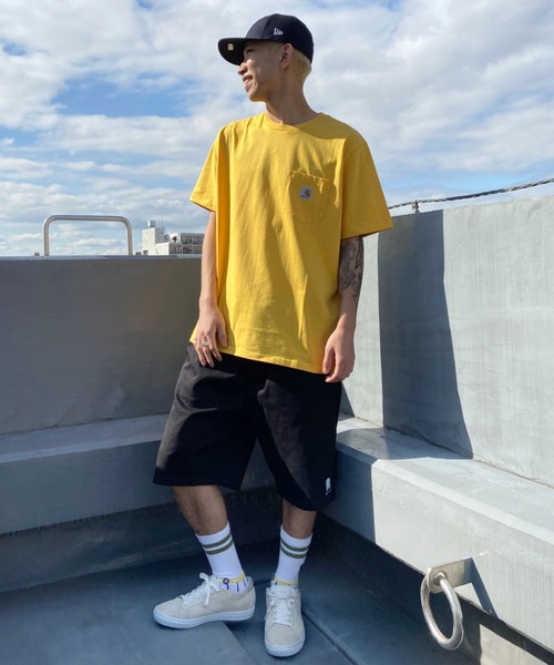 Carhartt WIP（カーハートダブリューアイピー）の「Carhartt WIP/カーハート ダブリューアイピー ショートスリーブ ポケットTシャツ I022091（Tシャツ/カットソー・メンズ・ブラック/イエロー/グリーン/ホワイト・L/XL/M/S）」の14枚目の写真