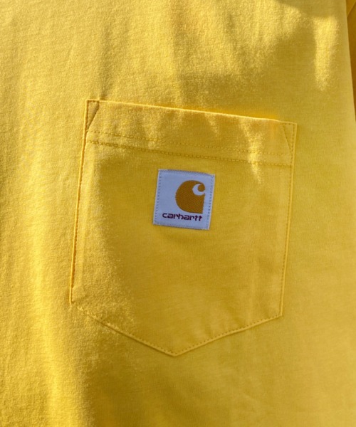 Carhartt WIP（カーハートダブリューアイピー）の「Carhartt WIP/カーハート ダブリューアイピー ショートスリーブ ポケットTシャツ I022091（Tシャツ/カットソー・メンズ・ブラック/イエロー/グリーン/ホワイト・L/XL/M/S）」の12枚目の写真