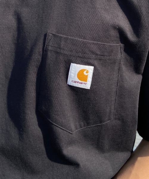 Carhartt WIP（カーハートダブリューアイピー）の「Carhartt WIP/カーハート ダブリューアイピー ショートスリーブ ポケットTシャツ I022091（Tシャツ/カットソー・メンズ・ブラック/イエロー/グリーン/ホワイト・L/XL/M/S）」の20枚目の写真