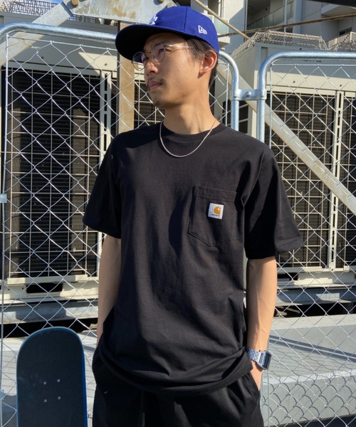 Carhartt WIP（カーハートダブリューアイピー）の「Carhartt WIP/カーハート ダブリューアイピー ショートスリーブ ポケットTシャツ I022091（Tシャツ/カットソー・メンズ・ブラック/イエロー/グリーン/ホワイト・L/XL/M/S）」の19枚目の写真