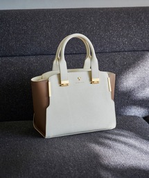 Samantha Thavasa | ポム　ディスポワール　バイカラーハンドルバッグ【３年保証対象品】(ハンドバッグ)