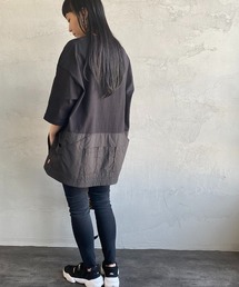 [CHUMS/チャムス] ヘビーウェイト バックサイドユーティリティポケットTシャツ