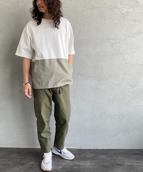 CHUMS（チャムス）の「[CHUMS/チャムス] ヘビーウェイト バックサイドユーティリティポケットTシャツ（Tシャツ/カットソー・レディース・ホワイト/ブラック・M/L/XL）」の3枚目の写真