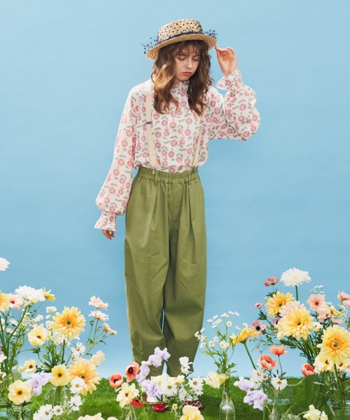 MERLOT（メルロー）の「ドットチュールカンカン帽（ハット）」 - WEAR