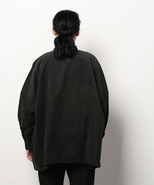 SETTO（セット）の「MARKET SHIRT：シャツジャケット（その他アウター・レディース・ダークグレー/アイボリー・FREE）」の11枚目の写真