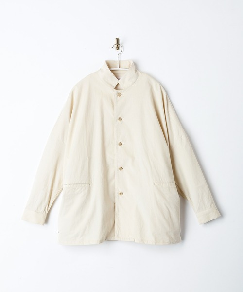 SETTO（セット）の「MARKET SHIRT：シャツジャケット（その他アウター・レディース・ダークグレー/アイボリー・FREE）」の12枚目の写真