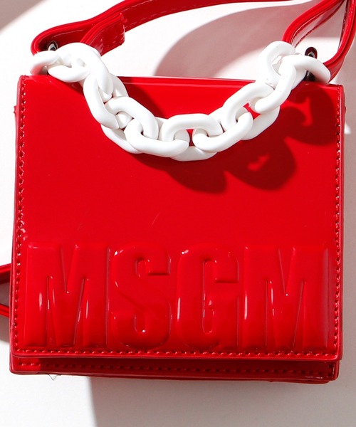 MSGM(エムエスジーエム)の「MSGM(エムエスジーエム)Kids & Junior ショルダーバッグ(ショルダーバッグ・キッズ・レッド/ライトピンク・ONE SIZE)」の12枚目の写真