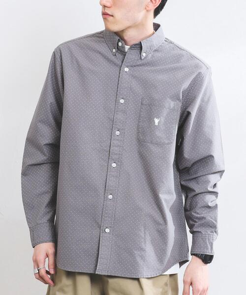 ドットプリントボタンダウンシャツ メンズ Men Coen コーエン 公式ファッション通販