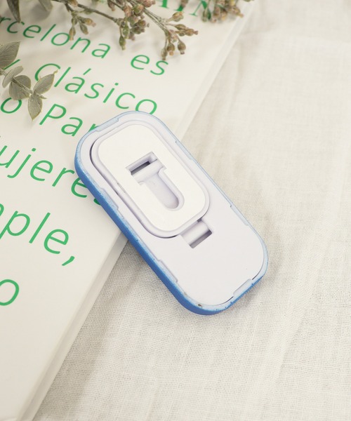 emesuelee（エメスーリー）の「スマホグリップ　スマホスタンド（スマホグッズ・レディース・ブラウン/ブルー/ピンク・フリー）」の10枚目の写真