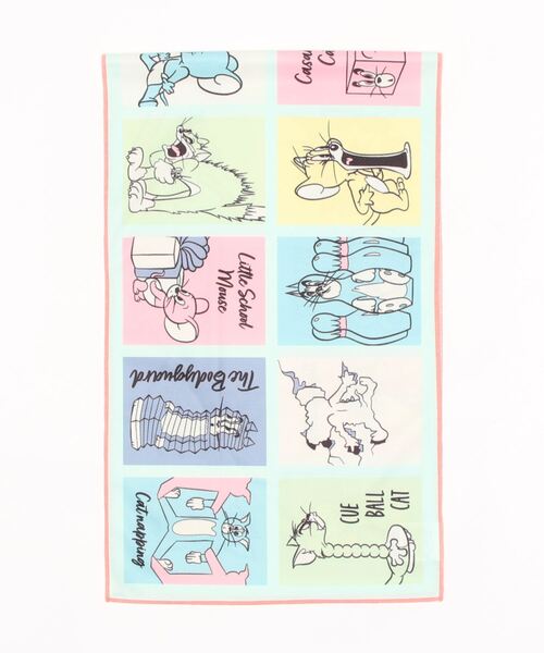 Tom＆Jerry（トムアンドジェリー）の「【公式】トムとジェリー　クールファニーサマー 接触冷感タオル（タオル・レディース・その他・FREE）」の2枚目の写真