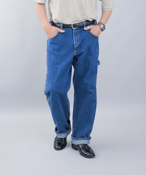 WAIPER.inc（ワイパーインク）の「RED KAP MEN'S LOOSE FIT DUNGAREE（デニムパンツ・メンズ・インディゴブルー/ライトインディゴブルー・32/34/36/38/40/30）」の2枚目の写真
