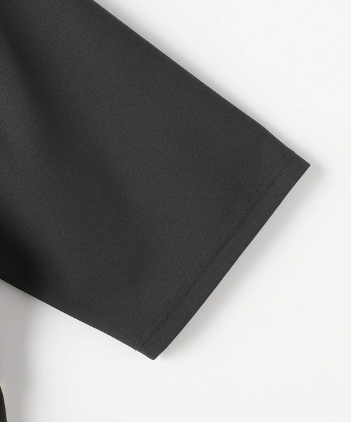 179/WG(イチナナキュウダブルジー)の「配色ポロワンピース(ワンピース・レディース・チャコールグレー/ブルー/グリーン・MEDIUM)」の21枚目の写真