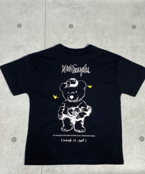 ムラサキスポーツ by 花音（ムラサキスポーツバイカノン）の「花音ｘムラサキスポーツ MarkGonzales/マークゴンザレス キッズ バックプリントTシャツ　47120927（Tシャツ/カットソー・キッズ・ホワイト/ブラック/ベージュ/グレー・110cm/100cm/120cm/130cm/140cm/150cm/160cm）」の22枚目の写真