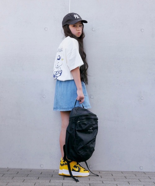 ムラサキスポーツ by 花音（ムラサキスポーツバイカノン）の「花音ｘムラサキスポーツ MarkGonzales/マークゴンザレス キッズ バックプリントTシャツ　47120927（Tシャツ/カットソー・キッズ・ホワイト/ブラック/ベージュ/グレー・110cm/100cm/120cm/130cm/140cm/150cm/160cm）」の9枚目の写真