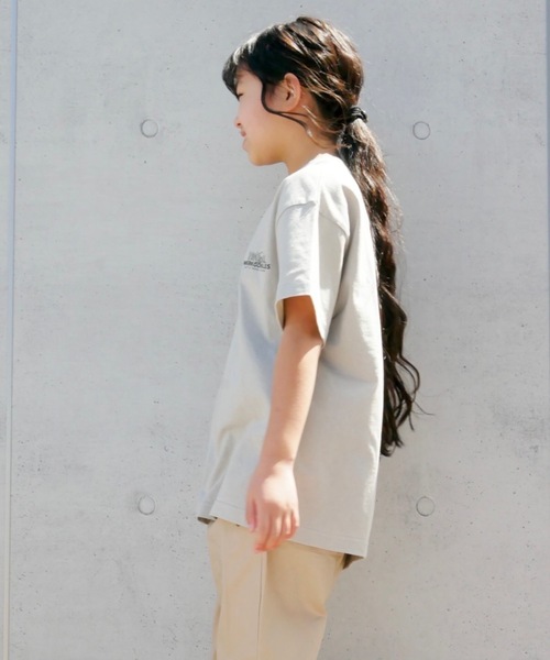 ムラサキスポーツ by 花音（ムラサキスポーツバイカノン）の「花音ｘムラサキスポーツ MarkGonzales/マークゴンザレス キッズ バックプリントTシャツ　47120927（Tシャツ/カットソー・キッズ・ホワイト/ブラック/ベージュ/グレー・110cm/100cm/120cm/130cm/140cm/150cm/160cm）」の15枚目の写真