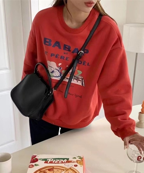 me+em select（ミームセレクト）の「【 2 way ショルダーストラップ付属 】フェイクレザーモダンスクエアワンハンドルバッグ（ハンドバッグ・レディース・モカ/ベージュ/ブラウン/ブラック・FREE）」の9枚目の写真