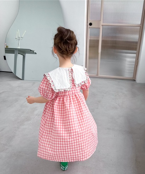 aimoha（アイモハ）の「aimoha-KIDS- 刺繍入りギンガムチェック