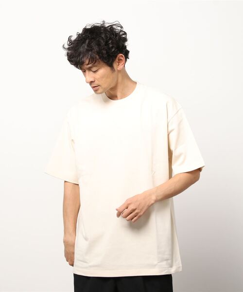 United Athle（ユナイテッドアスレ）の「United Athle/ 9.1オンス マグナムウェイト ビッグシルエット Tシャツ / 4411-01（Tシャツ/カットソー・メンズ・ナチュラル/ライトブルー/ブラック/カーキ/ライトグレー/ホワイト・MEDIUM/LARGE/X-LARGE）」の10枚目の写真