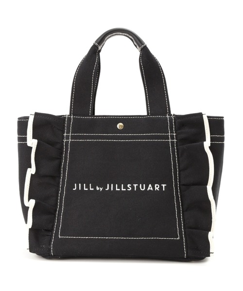 JILL by JILL STUART(ジルバイジルスチュアート)の「◆フリルトート(小)(トートバッグ・レディース・ホワイト/ブラック/ブラウン/ワイン/ピンク・FREE)」の12枚目の写真