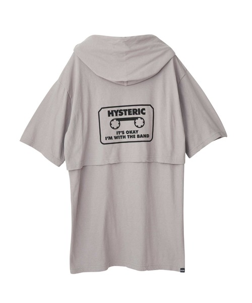 HYSTERIC GLAMOUR（ヒステリックグラマー）の「BEAR BOOMBOX ワンピース（ワンピース・レディース・ブラック/グレー/カーキ・FREE）」の6枚目の写真