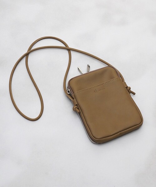 tk.TAKEO KIKUCHI（ティーケータケオキクチ）の「◆ジップミニショルダーバッグ（ショルダーバッグ・メンズ・ブラック/ブラウン系その他・00）」の2枚目の写真