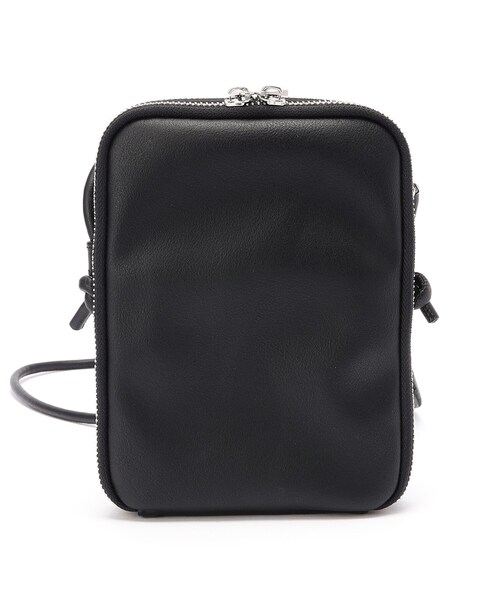 tk.TAKEO KIKUCHI（ティーケータケオキクチ）の「◆ジップミニショルダーバッグ（ショルダーバッグ・メンズ・ブラック/ブラウン系その他・00）」の6枚目の写真