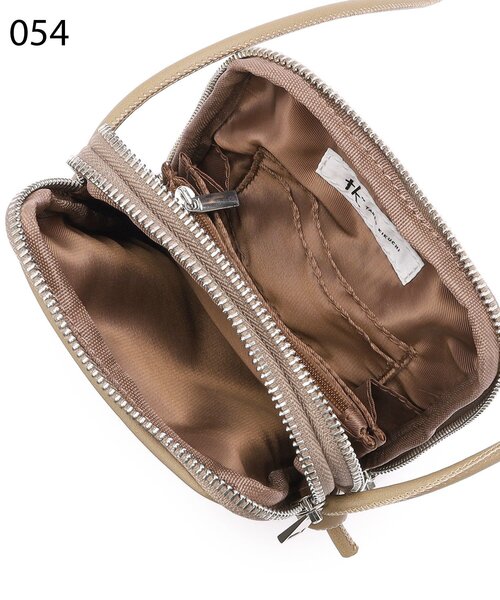 tk.TAKEO KIKUCHI（ティーケータケオキクチ）の「◆ジップミニショルダーバッグ（ショルダーバッグ・メンズ・ブラック/ブラウン系その他・00）」の9枚目の写真