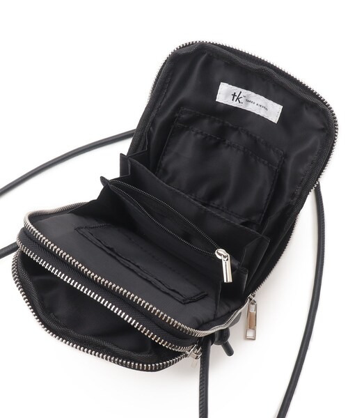 tk.TAKEO KIKUCHI（ティーケータケオキクチ）の「◆ジップミニショルダーバッグ（ショルダーバッグ・メンズ・ブラック/ブラウン系その他・00）」の10枚目の写真