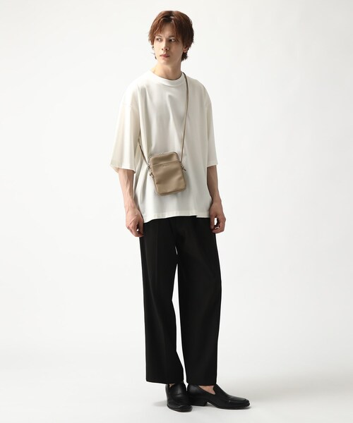 tk.TAKEO KIKUCHI（ティーケータケオキクチ）の「◆ジップミニショルダーバッグ（ショルダーバッグ・メンズ・ブラック/ブラウン系その他・00）」の14枚目の写真