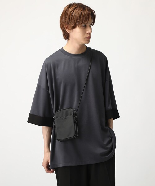 tk.TAKEO KIKUCHI（ティーケータケオキクチ）の「◆ジップミニショルダーバッグ（ショルダーバッグ・メンズ・ブラック/ブラウン系その他・00）」の15枚目の写真