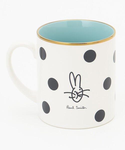 Paul Smith（ポールスミス）の「【WEB限定アイテム】ラビットドット マグカップ（スイムグッズ・レディース・ホワイト系/ネイビー系・F）」の4枚目の写真