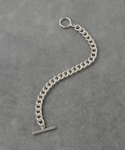 ISOLATION(アイソレーション)の「【ISOLATION / アイソレーション】Silver925 Curve Link Chain Bracelet / カーブリンクチェーンブレスレット(ブレスレット・レディース・シルバー・17cm/19cm)」の6枚目の写真