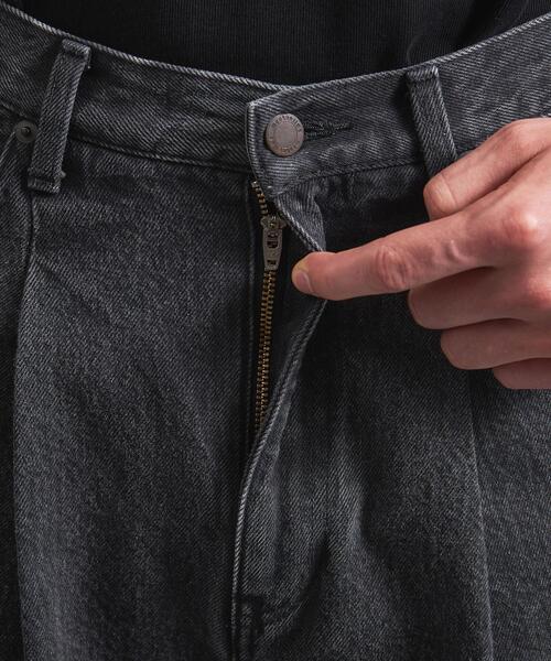 MONKEY TIME(モンキータイム)の「<monkey time> DENIM 1P WIDE PANTS/デニムパンツ(デニムパンツ・メンズ・ネイビー/ダークグレー・S/M/L)」の12枚目の写真