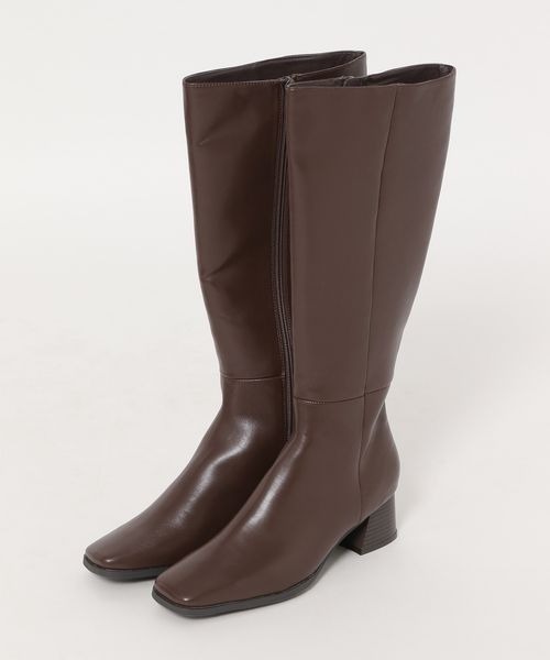 mysty woman(ミスティウーマン)の「レディライクロングブーツ 122775(ブーツ・レディース・ブラック/ブラウン/グレイッシュベージュ・MEDIUM/LARGE)」の12枚目の写真